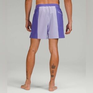 Lululemon Active Swim Short Lilac Smoke Charged Indigo